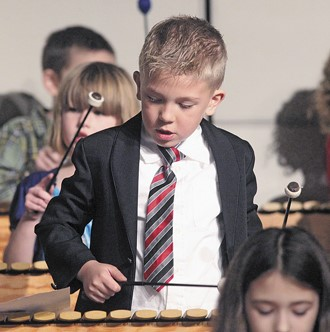 Elementary Music Program Student