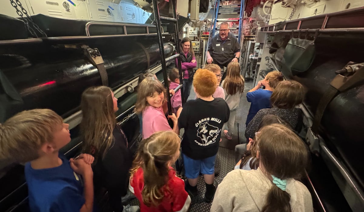 Third Grade at the Manitowoc Maritime Museum